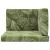 Perna pentru canapea de exterior 3 pcs Design cu frunze GartenMobel Dekor