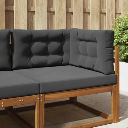Perna pentru canapea de exterior 3 pcs Antracit Poliester GartenMobel Dekor