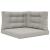 Perna pentru canapea de exterior 3 pcs Gri Poliester GartenMobel Dekor