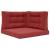 Perna pentru canapea de exterior 3 pcs bordo Poliester GartenMobel Dekor