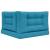Perna pentru canapea de exterior 3 pcs Albastru regal Poliester GartenMobel Dekor