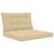 Perna pentru canapea de exterior 2 pcs Bej Poliester GartenMobel Dekor