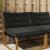 Perna pentru canapea de exterior 2 pcs Negru Poliester GartenMobel Dekor