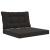 Perna pentru canapea de exterior 2 pcs Negru Poliester GartenMobel Dekor
