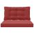 Perna pentru canapea de exterior 2 pcs bordo Poliester GartenMobel Dekor
