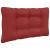 Perna pentru canapea de exterior 2 pcs bordo Poliester GartenMobel Dekor