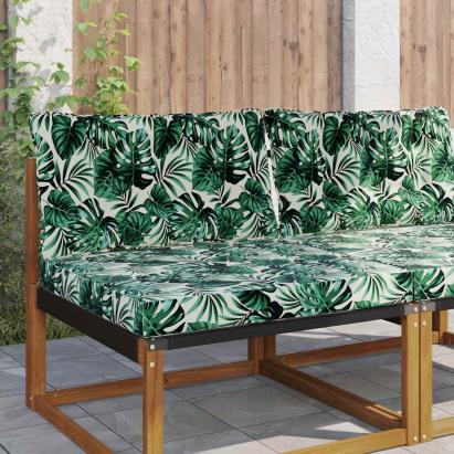 Perna pentru canapea de exterior 2 pcs Model cu frunze GartenMobel Dekor