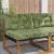 Perna pentru canapea de exterior 2 pcs Design cu frunze GartenMobel Dekor