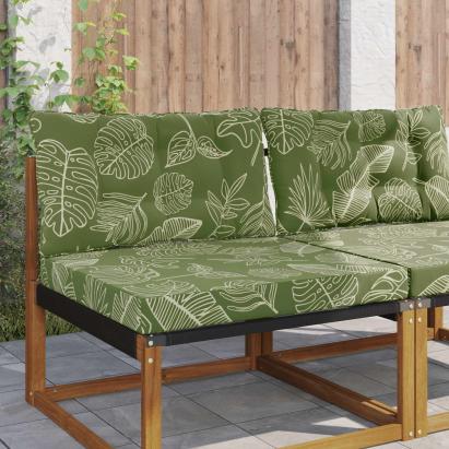 Perna pentru canapea de exterior 2 pcs Design cu frunze GartenMobel Dekor