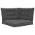 Perna pentru canapea de exterior 3 pcs Antracit Poliester GartenMobel Dekor