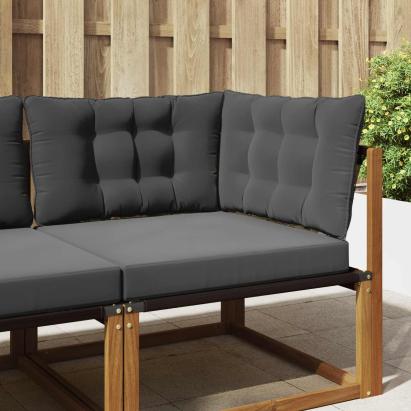 Perna pentru canapea de exterior 3 pcs Antracit Poliester GartenMobel Dekor