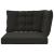 Perna pentru canapea de exterior 3 pcs Negru Poliester GartenMobel Dekor