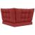 Perna pentru canapea de exterior 3 pcs bordo Poliester GartenMobel Dekor