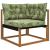 Perna pentru canapea de exterior 3 pcs Design cu frunze GartenMobel Dekor