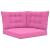 Perna pentru canapea de exterior 3 pcs Roz Poliester GartenMobel Dekor