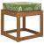 Perna de Șezut pentru Exterior Frunze Verzi 40 x 40 x 8 cm GartenMobel Dekor