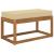 Perna de Șezut pentru Exterior Bej 80 x 40 x 8 cm GartenMobel Dekor