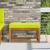Perna de Șezut pentru Exterior Verde 80 x 40 x 8 cm GartenMobel Dekor