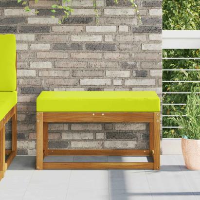Perna de Șezut pentru Exterior Verde 80 x 40 x 8 cm GartenMobel Dekor