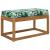 Perna de Șezut pentru Exterior Frunze Tropicale 80 x 40 x 8 cm GartenMobel Dekor