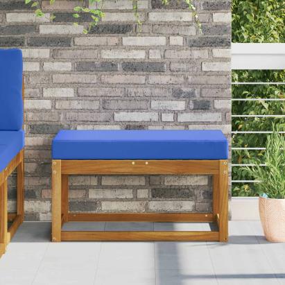 Pernă pentru șezut Turcoaz 80 x 40 x 8 cm 100% Polyester GartenMobel Dekor