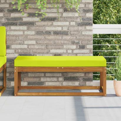 Perna de Șezut pentru Exterior Verde 111,5 x 40 x 8 cm GartenMobel Dekor