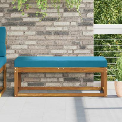Perna de Șezut pentru Exterior Albastru regal 111,5 x 40 x 8 cm GartenMobel Dekor