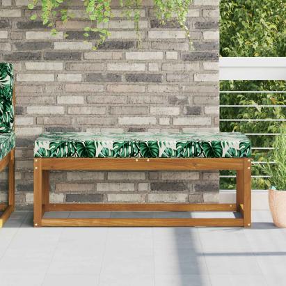 Perna de Șezut pentru Exterior Frunze Tropicale 100% Polyester GartenMobel Dekor