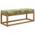 Perna de Șezut pentru Exterior Frunze Verzi 111,5 x 40 x 8 cm GartenMobel Dekor