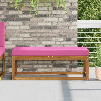 Perna de Șezut pentru Exterior Roz 111,5 x 40 x 8 cm GartenMobel Dekor