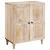 Bufet 3 pcs Alb 180 x 33,5 x 75 cm Lemn masiv de mango GartenMobel Dekor