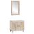 Set de mobilier pentru baie cu raft 2 pcs Alb Lemn compozit GartenMobel Dekor
