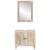 Set de mobilier pentru baie cu raft 2 pcs Alb Lemn compozit GartenMobel Dekor