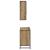 Set de mobilier pentru baie cu sertar 2 pcs Stejar Artizanal GartenMobel Dekor