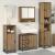 Set de mobilier pentru baie cu sertar 3 pcs Stejar Artizanal GartenMobel Dekor