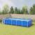 Acoperire geotextil piscină, gri deschis, 999x500 cm, poliester GartenMobel Dekor