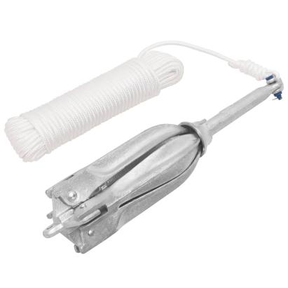 Ancoră pliabilă cu funie, 12 kg, fontă galvanizată la cald GartenMobel Dekor
