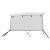 Parasolar Bimini 3 arcuri pereți laterali, 183x(154-167)x137 cm GartenMobel Dekor