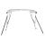 Parasolar Bimini 3 arcuri pereți laterali, 183x(154-167)x137 cm GartenMobel Dekor