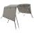 Parasolar Bimini 3 arcuri, pereți laterali 183x(170-182)x137 cm GartenMobel Dekor