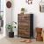 Comodă SONGMICS cu 5 sertare, stil industrial, maro rustic