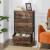 Comodă SONGMICS cu 5 sertare, stil industrial, maro rustic