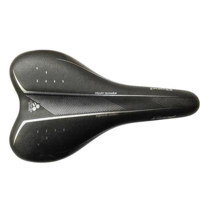 Șa bicicletă DDK TRK 250 neagră, ergonomică, unisex, 265 x 140 mm
