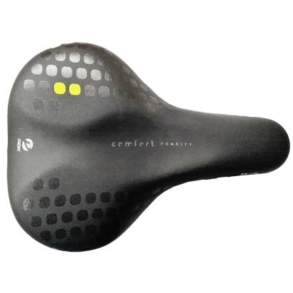 Șa bicicletă DDK D050 pentru MTB și road, confort unisex, gri-verde