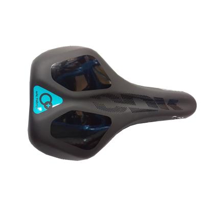Șa bicicletă MTB DDK DD102MF cu Memory Foam, negru-albastru