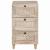 Bufet cu sertar Alb 33.5 x 40 x 75 cm GartenMobel Dekor