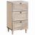 Bufet cu sertar Alb 33.5 x 40 x 75 cm GartenMobel Dekor