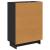 Dulap cu sertare Negru 66 x 34,5 x 90 cm Lemn prelucrat GartenMobel Dekor