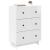 Dulap cu sertare Alb foarte lucios 66 x 34,5 x 90 cm GartenMobel Dekor