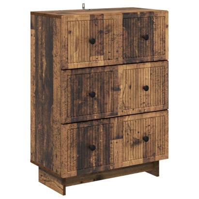 Dulap cu sertare Lemn vechi 66 x 34,5 x 90 cm Lemn prelucrat GartenMobel Dekor